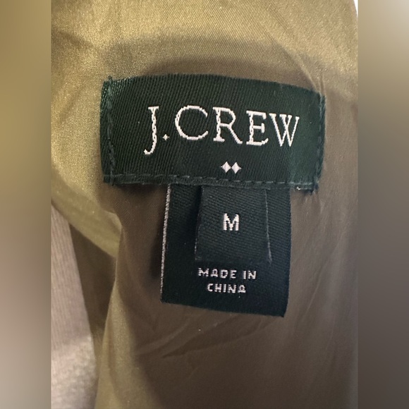 J.Crew Green Quilted Downtown Field Jacket/fisherman quilt Jacket - Picture 2 of 11